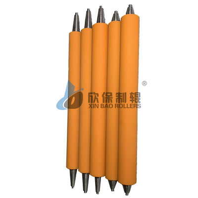 UV Rotary Machine Rubber Roller High Wear Resistance Memperpanjang Umur Layanan