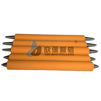 UV Rotary Machine Rubber Roller High Wear Resistance Memperpanjang Umur Layanan