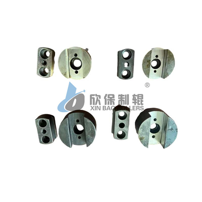 Ukuran yang tepat dari cetak Karet Roller Special Axis Core Wear Resistant Aksesoris