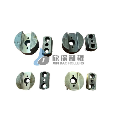 Ukuran yang tepat dari cetak Karet Roller Special Axis Core Wear Resistant Aksesoris