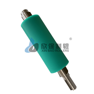 Silikon Hot Stamping Roller tahan panas hingga lebih dari 200 derajat untuk memanaskan dan mengkompak bahan