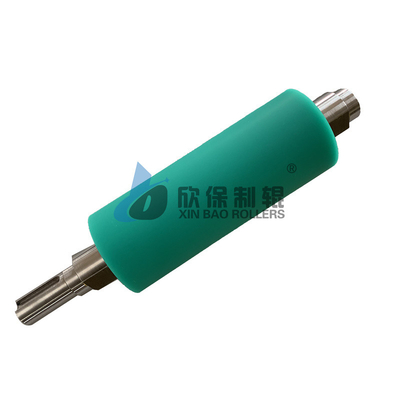 Silikon Hot Stamping Roller tahan panas hingga lebih dari 200 derajat untuk memanaskan dan mengkompak bahan