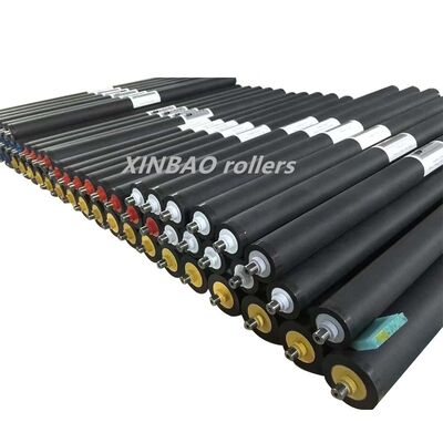 31 Tahun Pabrik Kualitas tinggi tahan aus Nbr Epdm Nylon Urethane Ink Roll Offset Printing Rubber Roller