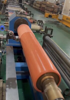 PU Nylon Coating Roller Tekanan Roller Laminasi Roller