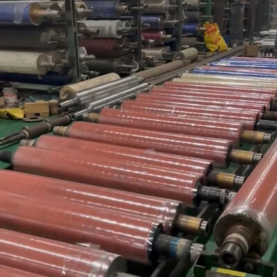 PU Nylon Coating Roller Tekanan Roller Laminasi Roller