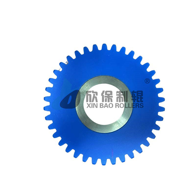 Ukuran Precision Printing Karet Roller Special Shaft Core Wear Resistant Aksesori Plastik Baja Gear